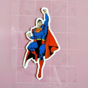 💙 Superman DC Comics Vinyl Sticker New